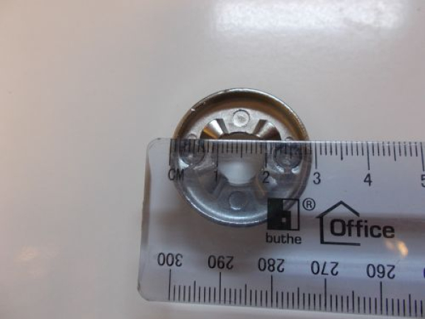 Grundrosette Steckgriff Schüco